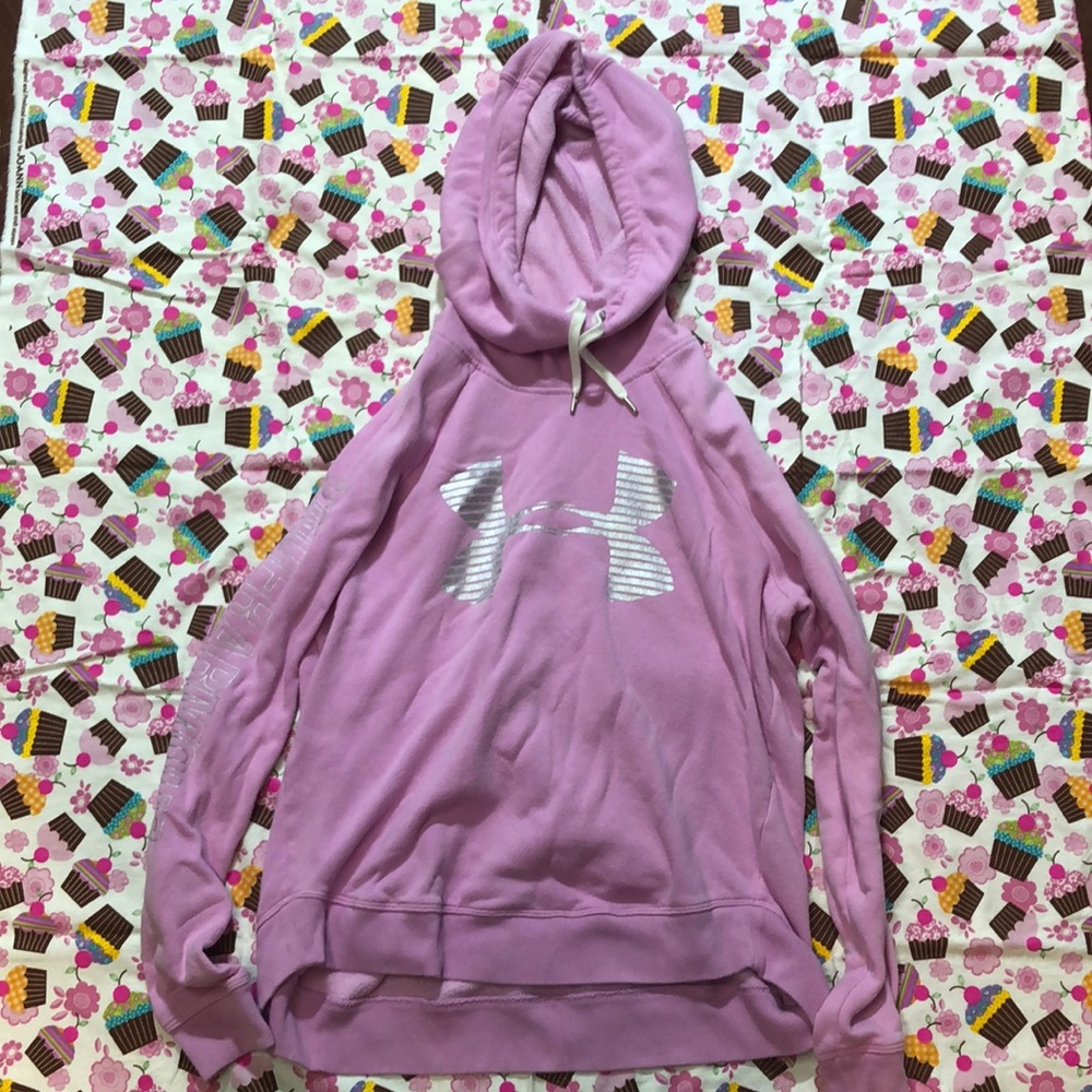 Pink Under Armour Sweatshirt